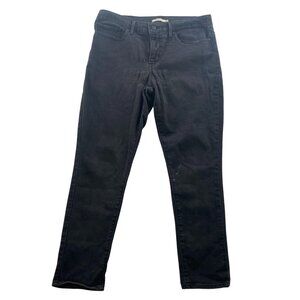 Levi's Mens 311 Shaping Skinny Jeans Size 33 Black Denim Classic Casual Travel